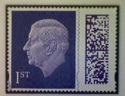 Great Britain, Scott #KC2, Used(o), 2023, King Charles III Definitive, 1st-Matrix - Non Classificati