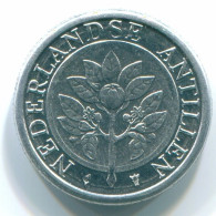 1 CENT 1996 ANTILLES NÉERLANDAISES Aluminium Colonial Pièce #S13150.F.A - Antilles Néerlandaises