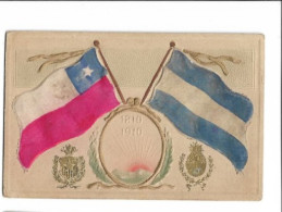 Bandera Chilena Y Argentina 1810-1910 / 7263 - Andere & Zonder Classificatie