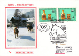 AUSTRIA POSTAL HISTORY /GLAS + KOHLE , 29.04.1988 - FDC