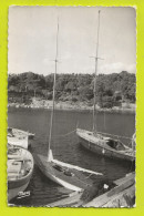 83 Presqu'île De GIENS Vers Hyères N°1140 Port Du Niel  Bateaux Voiliers Filets VOIR DOS En 1964 - Hyeres