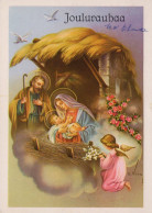ANGEL CHRISTMAS Holidays Vintage Postcard CPSM #PAH342.A - Angels