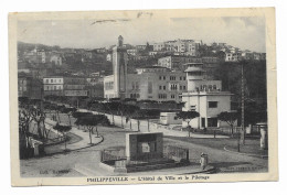 CPA - PHILIPPEVILLE - L'Hôtel De Ville Et Le Pilotage - Coll. Baldino - Phot. Combier - - Skikda (Philippeville)