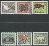 DDR:East Germany:Unused Stamps Serie Animals, Berlin Zoo, 1980, MNH - Otros & Sin Clasificación