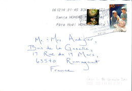 CANADA AFFRANCHISSEMENT COMPOSE SUR LETTRE POUR LA FRANCE 2006 - Storia Postale