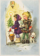 CHILDREN Scene Landscape Vintage Postcard CPSM #PBB417.A - Scènes & Paysages