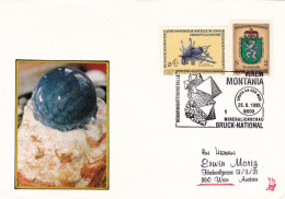 AUSTRIA POSTAL HISTORY / MINERALIENSCHAU BRUCK-NATIONAL, 25.06.1995 - Minerals