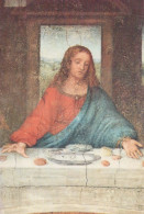 PAINTING JESUS CHRIST Religion Vintage Postcard CPSM #PBQ158.A - Schilderijen, Gebrandschilderd Glas En Beeldjes