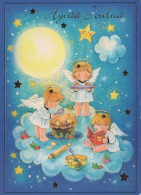 ANGE Noël Vintage Carte Postale CPSM #PBP545.A - Angels