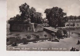 PESCHIERA  DEL GARDA  BRESCIA  PONTE S. GIOVANNI E BASTIONE DEL SAM  VG  1956 - Brescia