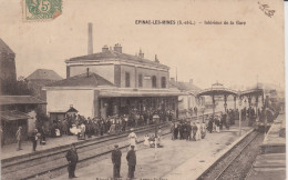 71 - Épinac-les-Mines, Intérieur De La Gare - Chalon Sur Saone