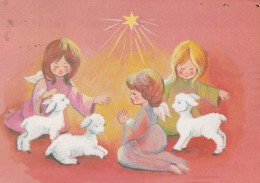 ANGEL Christmas Vintage Postcard CPSM #PBP347.A - Angels