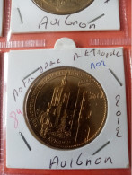 Médaille Touristique Arthus Bertrand AB 84 Avignon Cathédrale 2012 - 2012