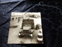 P-118 , Photo Guerre D'Algérie , Djebel Doukkane , 1961, Jeep JMC , Camion Radio - Oorlog, Militair