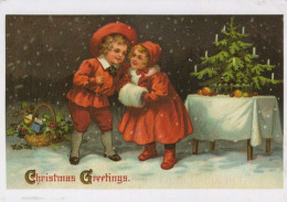 CHILDREN Scenes Landscapes Vintage Postcard CPSMPF #PKG684.A - Escenas & Paisajes