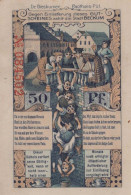 50 PFENNIG 1918 Stadt BECKUM Westphalia UNC DEUTSCHLAND Notgeld Banknote #PC312 - [11] Emissioni Locali