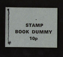 Great Britain - Dummy Booklet 10p. Grey Cover.- Lot. GB 15 - Booklets
