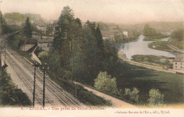 épinal * Vue Prise Du Quartier Faubourg De St Antoine * Ligne Chemin De Fer - Epinal