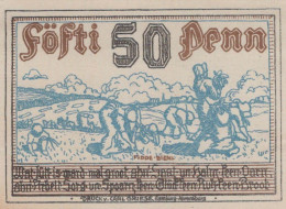 50 PFENNIG 1920 Stadt STORMARN Schleswig-Holstein UNC DEUTSCHLAND Notgeld #PI977 - Lokale Ausgaben