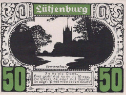 50 PFENNIG 1920 Stadt PLÖN Schleswig-Holstein UNC DEUTSCHLAND Notgeld #PB577 - Lokale Ausgaben