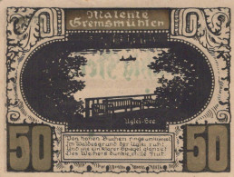 50 PFENNIG 1920 Stadt PLÖN Schleswig-Holstein UNC DEUTSCHLAND Notgeld #PB567 - Lokale Ausgaben