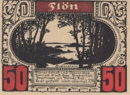 50 PFENNIG 1920 Stadt PLÖN Schleswig-Holstein UNC DEUTSCHLAND Notgeld #PB544 - Lokale Ausgaben