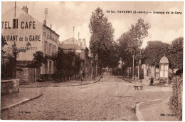 FRANCE - TAVERNY - Avenue De La Gare - Hôtel Restaurant - Colone Maurice - - Taverny