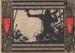50 PFENNIG 1920 Stadt DETMOLD Lippe UNC DEUTSCHLAND Notgeld Banknote #PH728 - [11] Local Banknote Issues