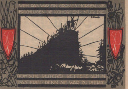 50 PFENNIG 1920 Stadt DETMOLD Lippe UNC DEUTSCHLAND Notgeld Banknote #PH726 - [11] Local Banknote Issues