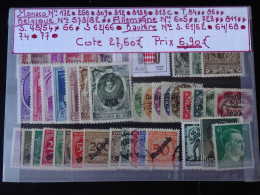 Allemagne, Bavière, Belgique, Grande Bretagne Et Belgique Ensemble De Timbres Oblitérés Et Quelques Neufs - Altri & Non Classificati