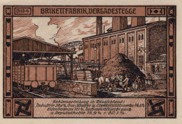50 PFENNIG 1921 Stadt BITTERFIELD Westphalia UNC DEUTSCHLAND Notgeld #PA225 - [11] Emissions Locales