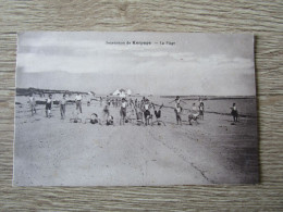 56 SANATORIUM DE KERPAPE LA PLAGE ENFANTS JEUX ACROBATIE - Autres & Non Classés