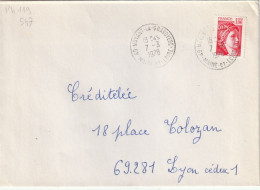 CAD   / N°  1972 -  49 - NOYANT - LA - GRAVOYERE  - MAINE - ET - LOIRE - Manual Postmarks