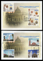 PANAMA (2019) Papas Jornada Mundial Juventud Y Basílicas Menores, Pope, Vaticano, Catedral, Cathedral - First Day Covers - Panama