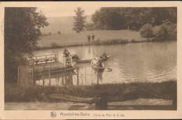 MONDORF LES BAINS. PARTIE DU PARC ET LE LAC.      ZIE AFBEELDINGEN - Mondorf-les-Bains