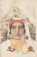 Dalj - Woman In Traditional Costume , Folklore Artist Petar Orlic Ca.1920 - Croatie