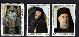 2024714360 1977 SCOTT 483 485  (XX) POSTFRIS MINT NEVER HINGED - ARCHBISHOP MAKARIOS PRES OF CYPRUS - Ungebraucht