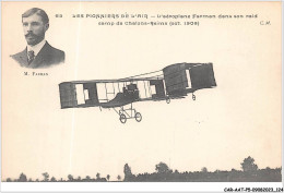CAR-AATP5-51-0467 - REIMS - Les Pionniers De L'air - L'aéroplane Farman Dans Son Raid  - Reims