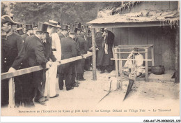 CAR-AATP5-51-0465 - REIMS - Inauguration De L'exôsition De Reims - Le Cortège Officiel Au Village Noir - Le Tisserand - Reims