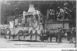 CAR-AATP4-33-0352 - BORDEAUX - Fêtes Des Vendanges Organisée à Bordeaux - Char De La Verrerie - Bordeaux