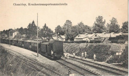 1914/15  Chambley  ( Jarny )   Train Sanitaire  , En  Collecte  / Red Cross - Jarny