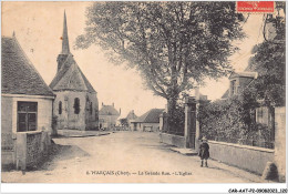 CAR-AATP2-18-0153 - MARCAIS - La Grande Rue - L'église - Autres & Non Classés