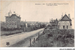 CAR-AATP2-14-0117 - VILLIERS-sur-MER - Route De Trouville - L'arrivée Des Villiers - Villers Sur Mer