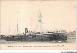CAR-AATP2-13-0109 - MARSEILLE - Le "saghalien" - Compagnie Des Messagers Maritimes - Unclassified