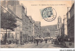 CAR-AATP1-06-0078 - SEDAN - Place Crussy - Un Jour De Marché - Sedan