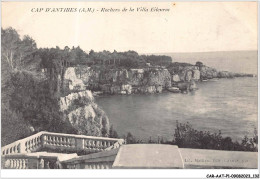 CAR-AATP1-06-0067 -  CAP D'ANTIBES - Rochers De La  Villa Eilen-roc - Cap D'Antibes - La Garoupe
