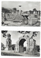 St Rémy De Provence - Vestiges De Glanum - Les Antiques - Lot De 2 Cartes # 2-23/20 - Saint-Remy-de-Provence