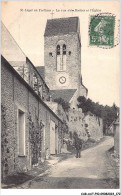 CAR-AATP10-78-0910 - ST-LEGER EN YVELINES - La Rue Du Rocher Et L'église - St. Leger En Yvelines