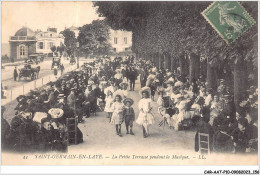 CAR-AATP10-78-0902 - SAINT-GERMAIN-EN-LAYE - La Petite Terrasse Pendant La Musique - St. Germain En Laye