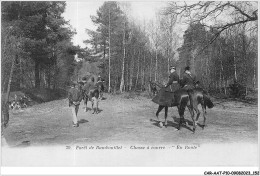 CAR-AATP10-78-0900 - RAMBOUILLET- Chasse à Courré - "en Route" - Rambouillet